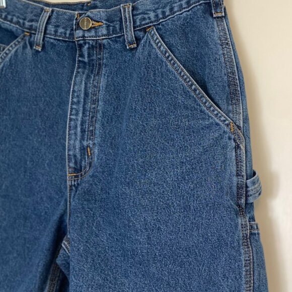Men's Carhartt Denim Carpenter‎ Shorts Size 31 - Picture 5 of 6